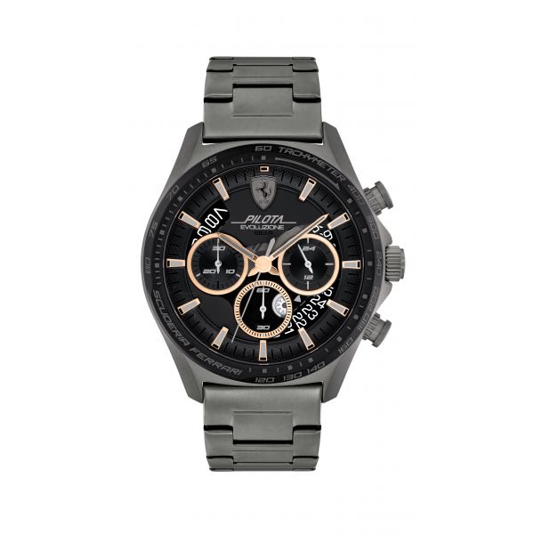 Scuderia Ferrari Pilota Evo Grey Watch