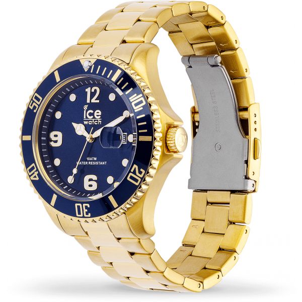 ICE steel Gold blue 016762 Official Ice Watch Retailer