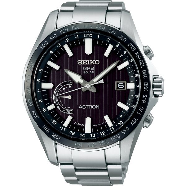 Seiko Astron Solar GPS World Time - SSE161J1 | Official Seiko Retailer